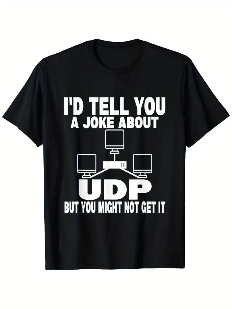 Humorous IT Tech Double-Sided Puns Men'S & Women'S Computer Network ...