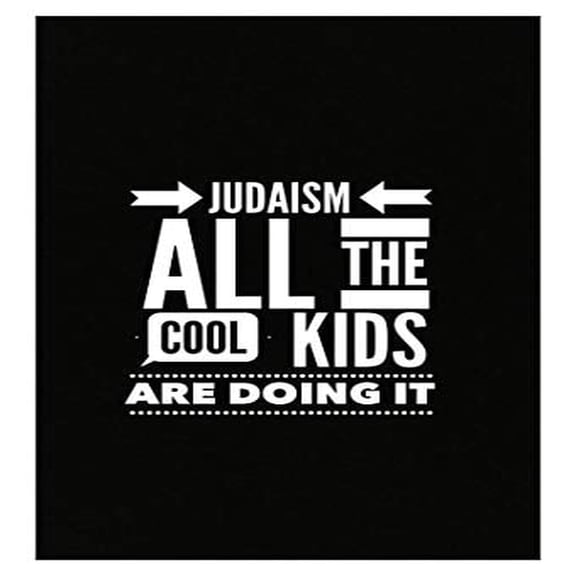 Humorous Jewish Poster - Wall Decor for All The Cool Kids Are Doing It Gift