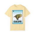 thumbnail image 1 of Humorous Kakapo Owl Parrots Card Illustration Gift | Hilarious Flightless Fowls Gag Men Women Unisex Garment-Dyed T-shirt, 1 of 4