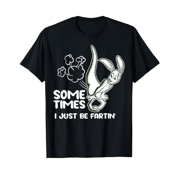 Humorous Kangaroo Fart Quote T-Shirt - Fun Graphic Tee for Lighthearted Moments