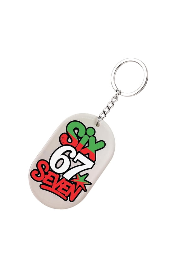 Humorous Keychain Holder Featuring Online Memes, Portable Design Ideal for Commuters and Travel.