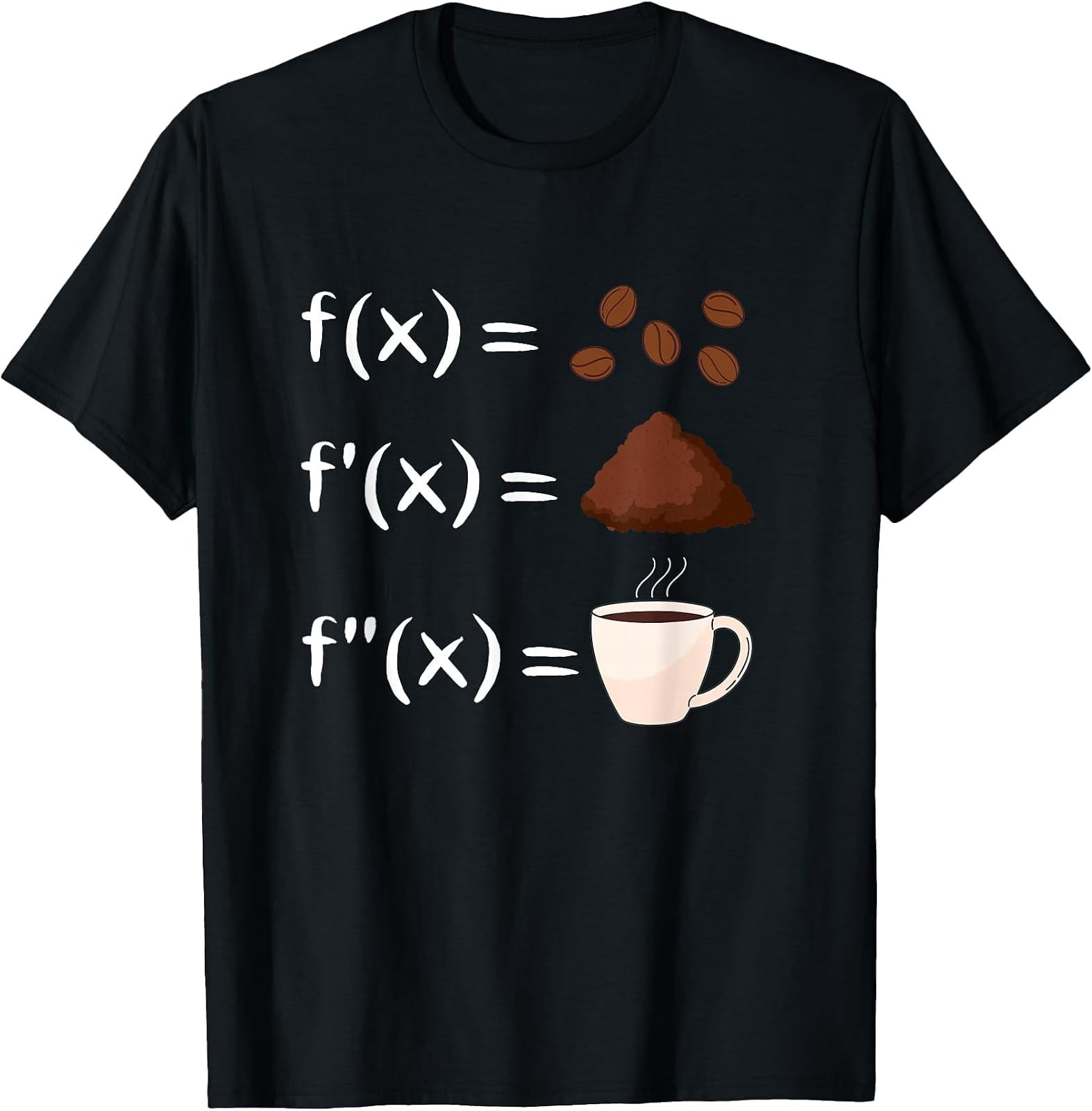 Humorous Math-Themed Coffee Calculus T-Shirt for Enthusiasts - Walmart.com
