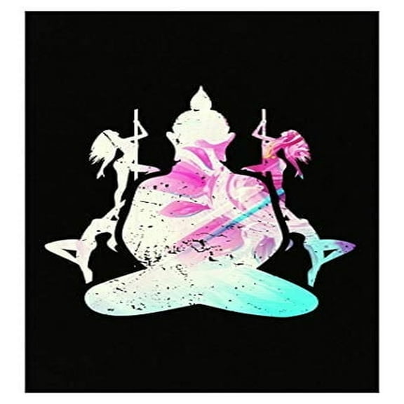 Humorous Meditation Poster - Wall Decor for Relaxation Gift