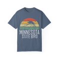 thumbnail image 1 of Humorous Minnesota State Mosquitoes Graphic Gift | Vintage Camping Insects Jokes Men Women Unisex Garment-Dyed T-shirt, 1 of 4