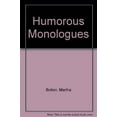 thumbnail image 1 of Pre-Owned Humorous Monologues, 9780806967516, 080696751X, Paperback, New edition edition, 1 of 1