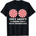 thumbnail image 1 of Humorous - Prank Graphic Tee, Tops Has "THEY AREN'T..." Text, Round Neck Regular Fit T - shirts, Size(S - 5XL), 1 of 5