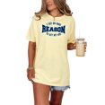 thumbnail image 1 of Humorous Quote About Acting Your Age, Butter Comfort Colors T-Shirt, Medium, 1 of 3