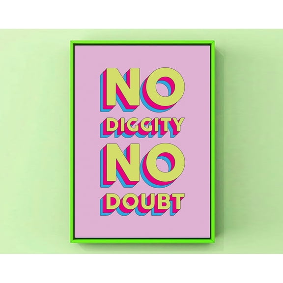 Humorous Rap Music Print, Retro Hip Hop Wall Art