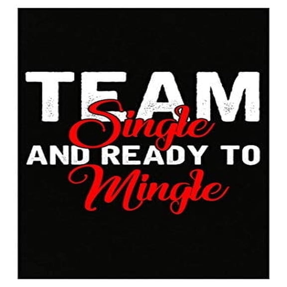 Humorous "Ready to Mingle" Poster - Perfect for Singles Events & Parties