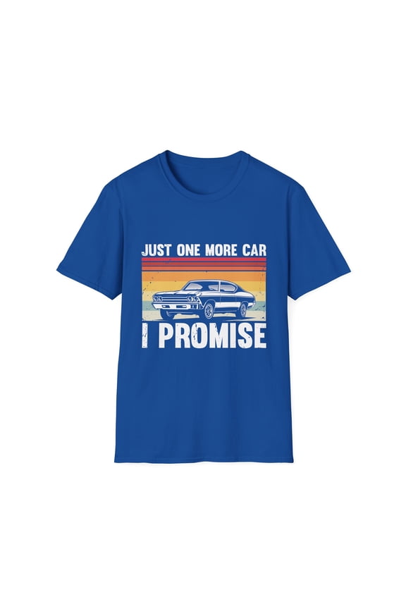 Humorous Retro Classic Car Shows Automobile Enthusiasts Pun Hilarioous Dad Vintage Cars Vehicle Motorcar Lover Unisex Softstyle T-Shirt