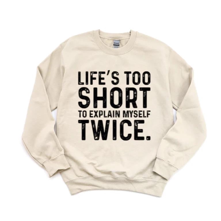 Humorous Sarcastic Funny Sayings Witty Humor Meme Quote Sweatshirt