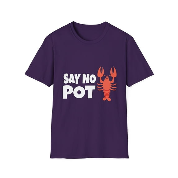 Humorous Shellfish Lobstering Food Gift Novelty Vintage Spiny Lobsters Seafood Men Women Unisex Softstyle T-Shirt