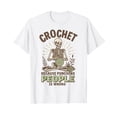 thumbnail image 1 of Humorous Skeleton Crochet T-Shirt for Craft Lovers and Fun Enthusiasts, 1 of 5
