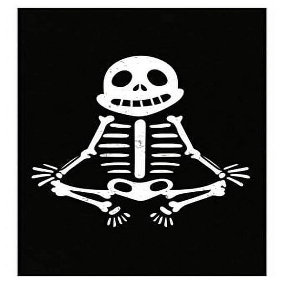 Humorous Skeleton Poster - 13x19 - Wall Decor Gift