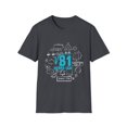 thumbnail image 1 of Humorous Square Root 9th Birthdays Graphic Gift | Hilarious Kiddie Celebrations Boys Girls Unisex Softstyle T-Shirt, 1 of 4