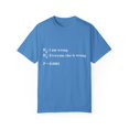 thumbnail image 1 of Humorous Statistics Educators Sayings Gags Gift Hilarious Statistician Quotes Men Women Unisex Garment-Dyed T-shirt, 1 of 4