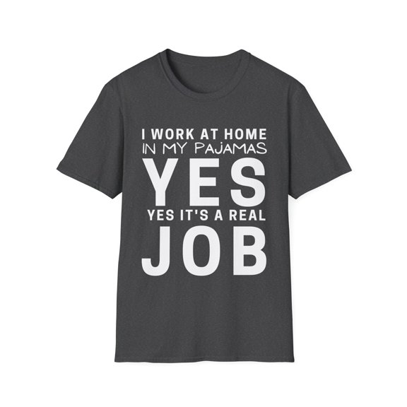 Humorous Successful Career With My Pajamas Gift | Funny Apartment Professionals Men Women Unisex Softstyle T-Shirt