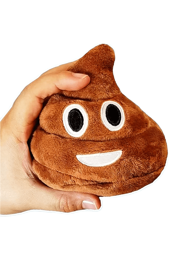 Humorous Talking Farting Poop Plush Keychain Funny Stress Relief Accessory for Adults with Sound, Perfect for Backpack, Purse & Desk, Novelty Gift (RL 1 PC)