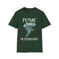 thumbnail image 1 of Humorous Thunderstorm Typhoons Coming Forecaster Novelty Geophysicist Meteorology Men Women Unisex Softstyle T-Shirt, 1 of 4