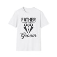 thumbnail image 1 of Humorous Wedding Dad Parent Family Groom Honeymoon Grandpa Daddy Novelty Groom's Drinking Fathers Party Nuptials Unisex Softstyle T-Shirt, 1 of 4