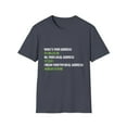 thumbnail image 1 of Humorous What's Your Address Mesh Networking Gift Hilarious Addressing Connections Men Women Unisex Softstyle T-Shirt, 1 of 4