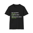 thumbnail image 1 of Humorous What's Your Address Mesh Networking Gift Hilarious Addressing Connections Men Women Unisex Softstyle T-Shirt, 1 of 4