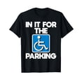 thumbnail image 1 of Humorous Wheelchair Symbol T-Shirt for Parking Awareness and Disability Support, 1 of 5