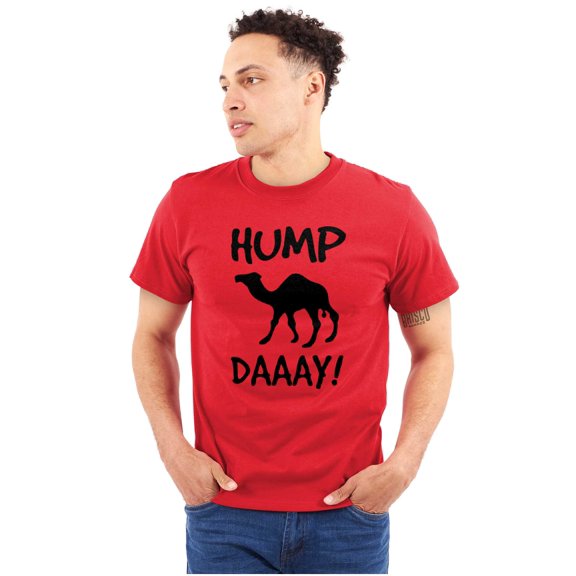 Hump Day Camel Wednesday Weekday Plus Size Crewneck Graphic Tee Shirt Brisco Brands 3X