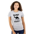 thumbnail image 1 of Hump Day Camel Wednesday Weekday Womens Slim Fit Graphic Tee Brisco Brands X, 1 of 5