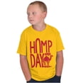 thumbnail image 1 of Hump Day Funny Camel Office Workout Crewneck T Shirts Boy Girl Teen Brisco Brands L, 1 of 6