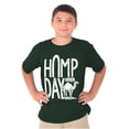 thumbnail image 1 of Hump Day Funny Camel Office Workout Crewneck T Shirts Boy Girl Teen Brisco Brands S, 1 of 6