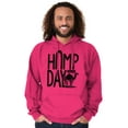 thumbnail image 1 of Hump Day Funny Camel Office Workout Unisex Plus Fleece Graphic Hoodie Brisco Brands 3X, 1 of 5