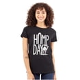 thumbnail image 1 of Hump Day Funny Camel Office Workout Womens Fitted Plus Size Graphic Tee Brisco Brands 2X, 1 of 5