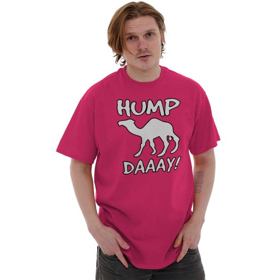 Hump Day Funny Wednesday Camel Gym Men's Graphic T Shirt Tees Brisco Brands X