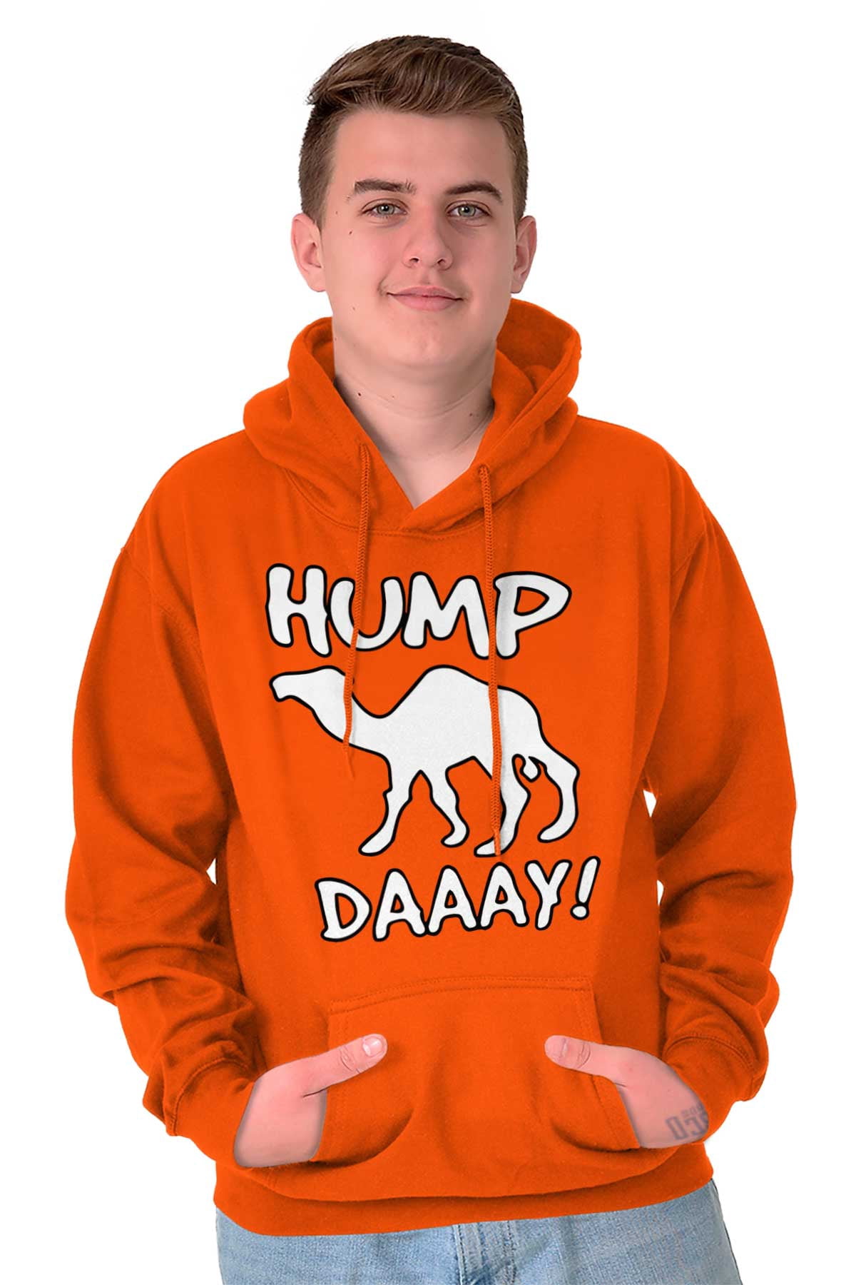 Hump Day Funny Wednesday Camel Gym Unisex Plus Fleece Graphic Hoodie ...