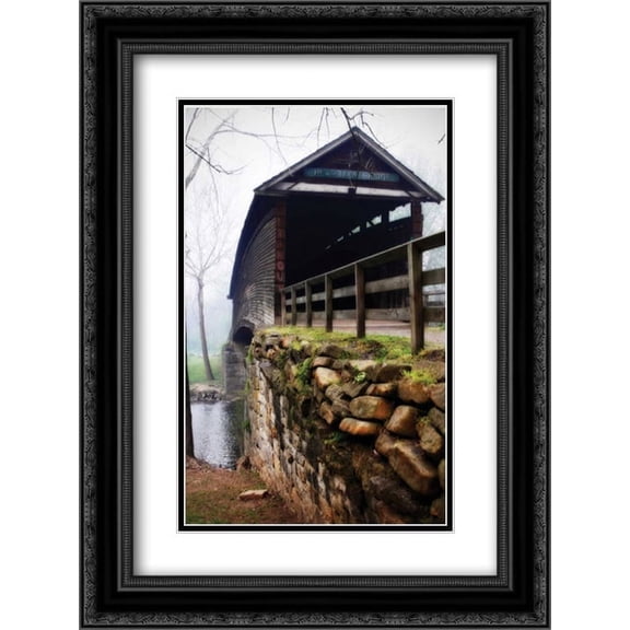 Humpback Bridge IV 2x Matted 18x24 Black Ornate Framed Art Print by Hausenflock, Alan