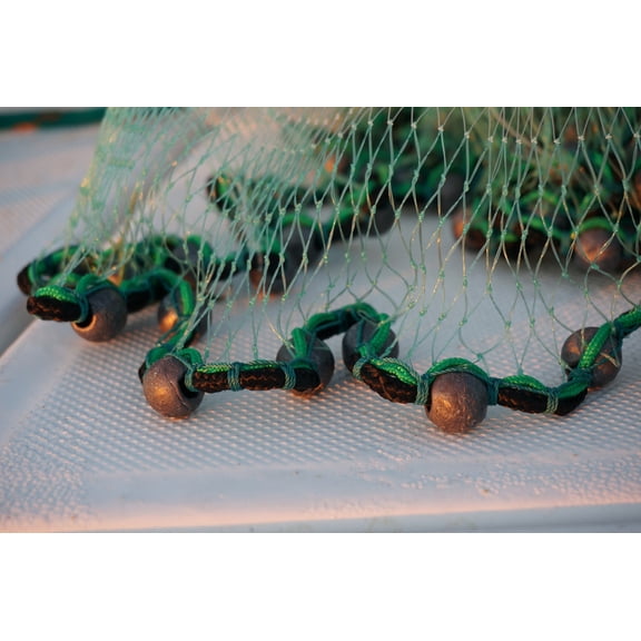 Humpback Minnow Cast Nets (1/4" Sq. Mesh)-Shallow water-1.3lb per ft (CBTHPM, 10)