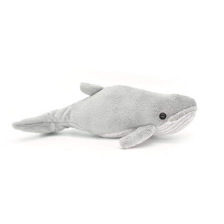 Humpback Whale Plush Toy, Realistic Stuffed Animal, Lifelike, Stuffed Whale, Ocean, Mammal, Soft, Toy, Educational, Kids, Gift 10" F2410 BB60