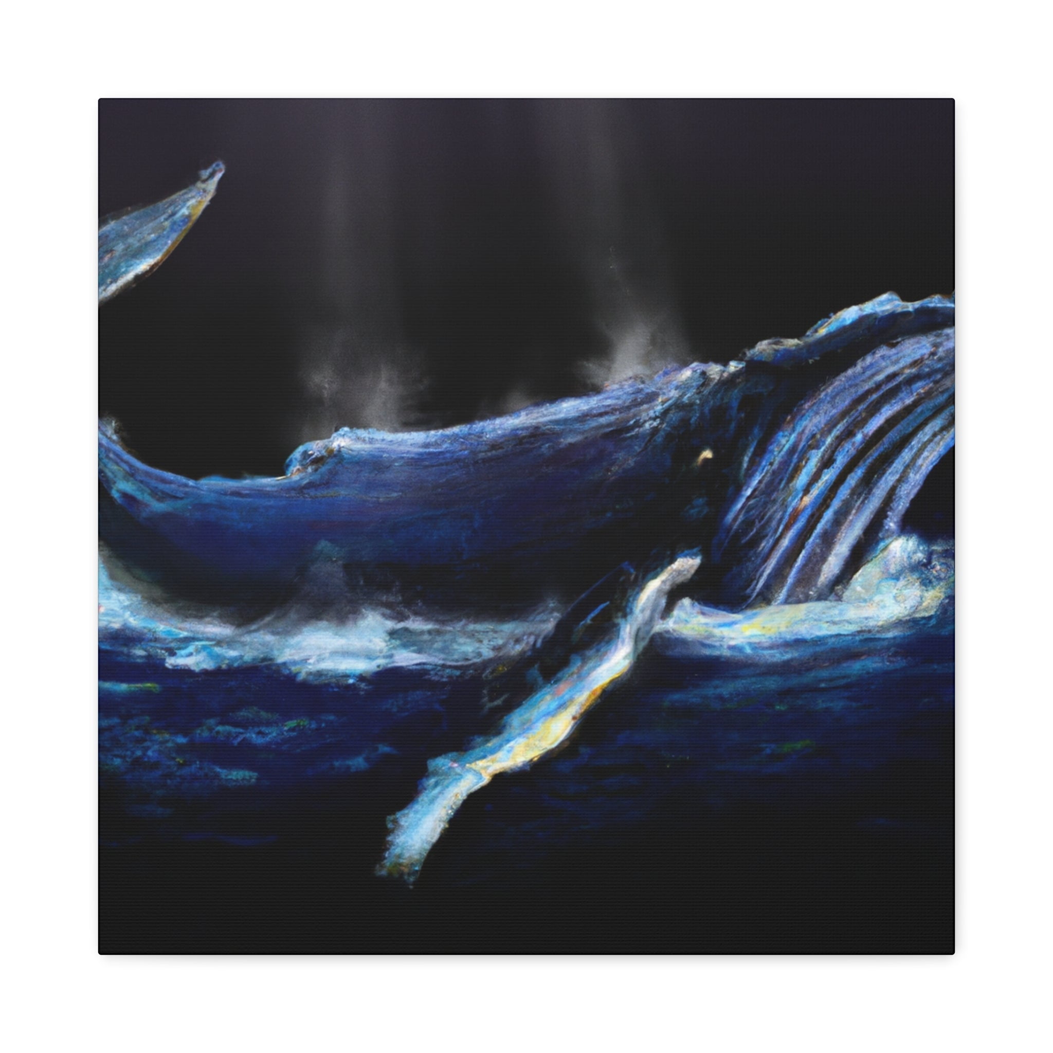 Humpback Whale Realism Canvas