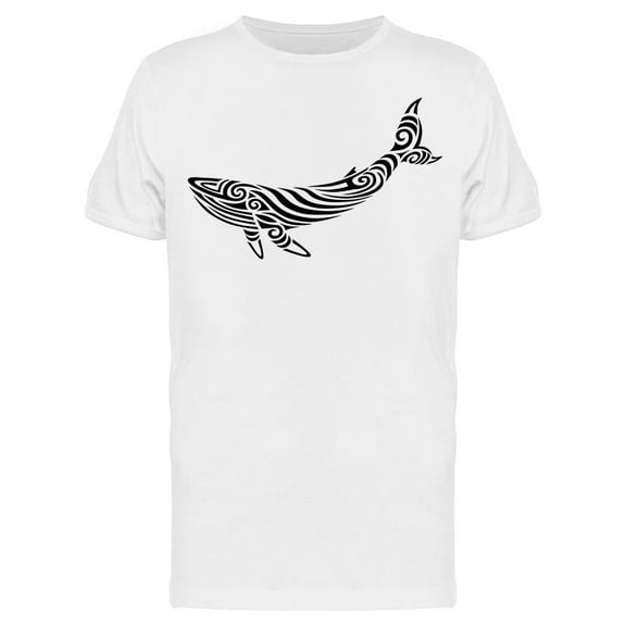 Humpback Whale Tattoo T-Shirt Men -Image by Shutterstock, Male Medium