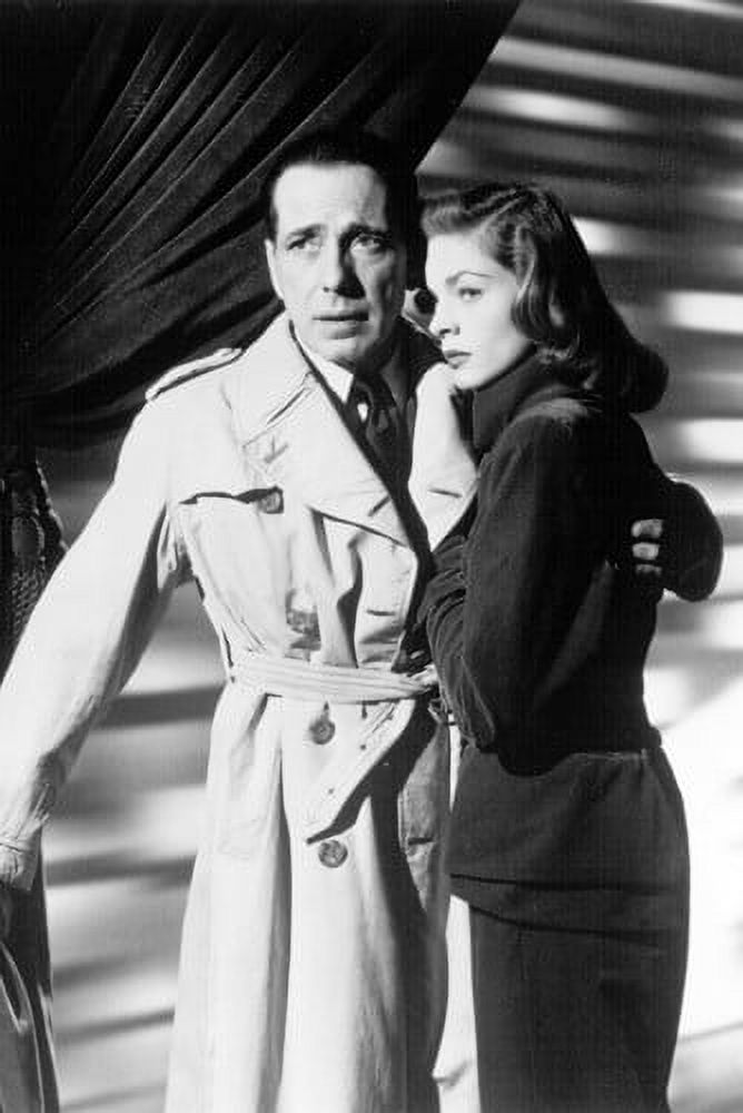 Humphrey Bogart Lauren Bacall in Key Largo 24x36 Poster - Walmart.com