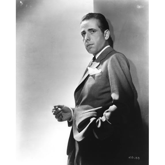 Humphrey Bogart in a suit Photo Print (24 x 30)