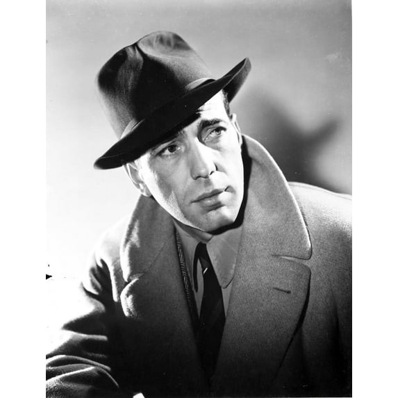 Humphrey Bogart wearing a fedora Photo Print (24 x 30)