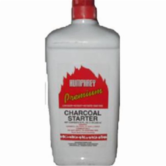 Humphrey Charcoal CHARCOAL STARTER Charcoal Starter Fluid 12 qt. Bottles with Case - Pack of 12