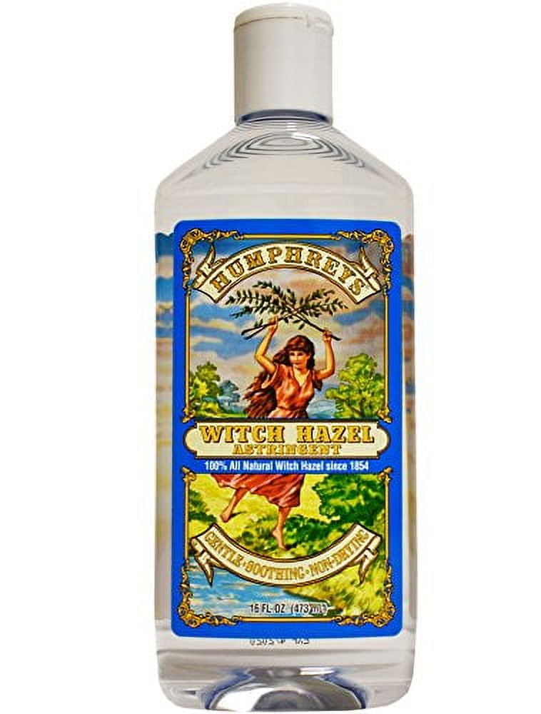 Humphrey's Witch Hazel Astringent All Natural Witch Hazel, 16 oz