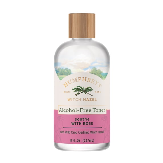 Humphreys® Soothe Witch Hazel with Rose Alcohol-Free Toner, 8 Fl Oz.