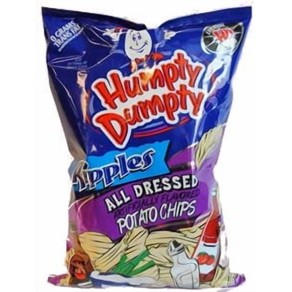 Humpty Dumpty All Dressed Chips - 7 oz, 6 count