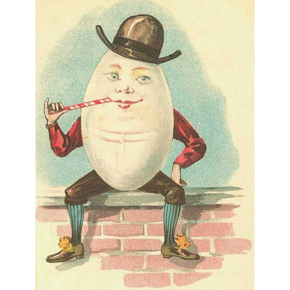 Humpty Dumpty - CANVAS OR FINE PRINT WALL ART