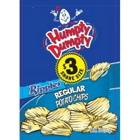 Humpty Dumpty Ripple Chips, 11 Oz.