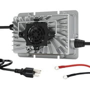 HumsiENK 24V(29.2V) 15A LiFePO4 Lithium Battery Charger, 24V Battery Compatible, with Cooling 4X Safety Protection